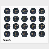 Bijbelvers Ronde Sticker (Vel)