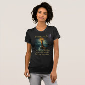 Bijbelvers Schrift 2-zijdig T-shirt (Voorkant volledig)