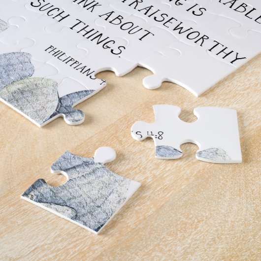 Bijbelvers Schrift Legpuzzel (Zijkant)