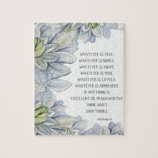 Bijbelvers Schrift Legpuzzel (Verticaal)