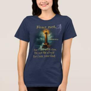 Bijbelvers Schriftuur 2-zijdig Tri-Blend Shirt