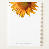 Bijbelvers Spreuken 31:25 Zonnebloem Custom Quote Planner (Achterkant)
