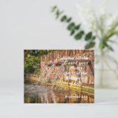 Bijbelvers Spreuken 4:23 Bewaar Uw Hart  Briefkaart (Staand voorkant)