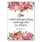  Bijbelvers Spreuken Kaart (Voorkant)