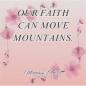 Bijbelvers sticker (Voorkant)