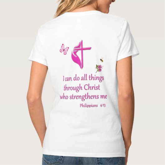 Bijbelvers T-shirt (Achterkant)