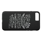 Bijbelvers telefoonhoes Joshua 1:9 Case-Mate iPhone Case (Achterkant (Horizontaal))