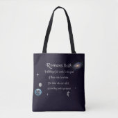 Bijbelvers Tote Bag (Voorkant)