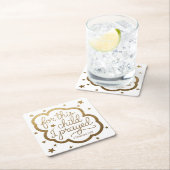 Bijbelvers uit 1 Samuel 1:27 Kartonnen Onderzetters (Insitu)