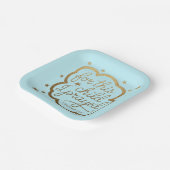 Bijbelvers uit 1 Samuel 1:27 Papieren Bordje (Gebogen)