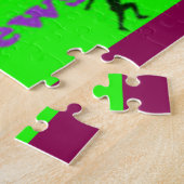 Bijbelvers uit Hebreeuws 12:1. Legpuzzel (Zijkant)