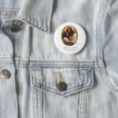 Bijbelvers uit het christendom ronde button 5,7 cm (In situ)