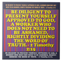 Bijbelvers van 2 Timothy 2:15.