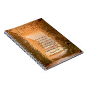 Bijbelvers van de Dag Opstanding van Jezus Christu Notitieboek (Rechterzijde)
