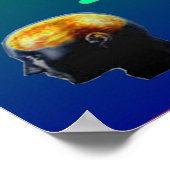 Bijbelvers van Ephesians 4:23. Poster (Hoek)