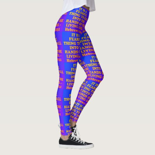 Bijbelvers van Hebreeuws 10:31. Leggings (Rechts)