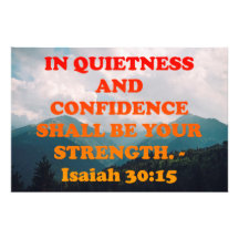 Bijbelvers van Isaiah 30:15.