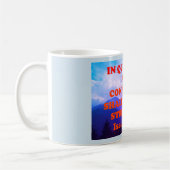 Bijbelvers van Isaiah 30:15. Koffiemok (Links)