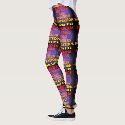 Bijbelvers van James 1:12. Leggings (Links)