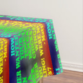 Bijbelvers van Matthew 23:37. Gesmolten Afbeelding Tafelkleed (Voorbeeld)