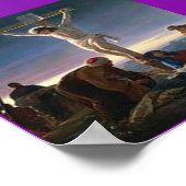 Bijbelvers van Romans 5:8. Poster (Hoek)