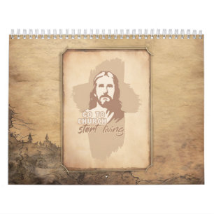 Bijbelvers voor elke maand. Jesus Christ Christeli Kalender