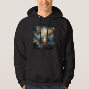 Bijbelvers voor hoop Jeremia Hoodie