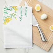 Bijbelvers voor 's werelds beste moeder theedoek (Quarter Fold)