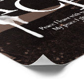 Bijbelvers - VREDE Ik laat met u - Johannes 14:27 Poster (Hoek)