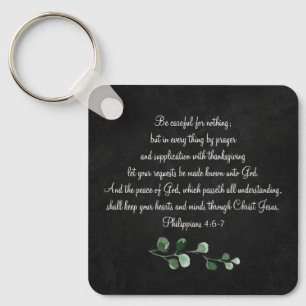 Bijbelverse aangepaste Christelijke cadeauSleutelh Sleutelhanger