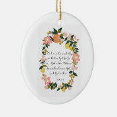 Bijbelverse art - 1 John 4:16 Keramisch Ornament (Rechts)