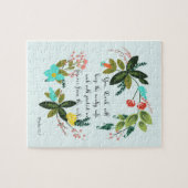 Bijbelverse art - psalm 12:7 legpuzzel (Horizontaal)