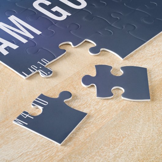 Bijbelverse ben nog steeds en ik ben God Legpuzzel (Zijkant)