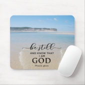 Bijbelverse ben nog steeds en weet dat ik God Mous Muismat (Met muis)
