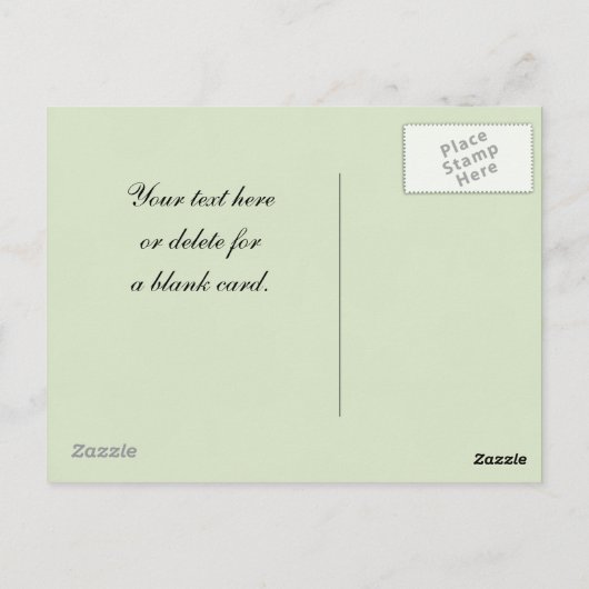 Bijbelverse Blessing Irish Design Custom Briefkaar Briefkaart (Achterkant)