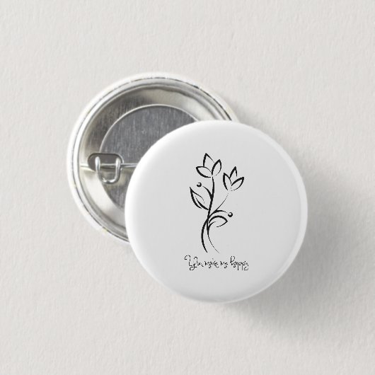 Bijbelverse Button (Voorkant /achterkant)