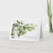 Bijbelverse Christelijk Afstuderen Wenskaart Kaart (Voorkant)