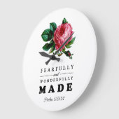 Bijbelverse, comfortabel en prachtig gemaakt Roos Grote Klok (Hoek)