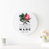 Bijbelverse, comfortabel en prachtig gemaakt Roos Grote Klok (Huis)