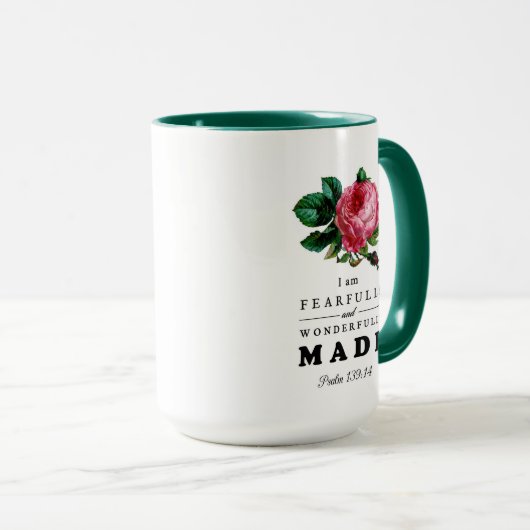 Bijbelverse, comfortabel en prachtig gemaakt Roos Mok (Voorkant rechts)