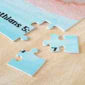 Bijbelverse Corinthians Floral Legpuzzel (Zijkant)