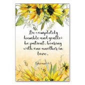 Bijbelverse Ephesians Kaart (Achterkant)