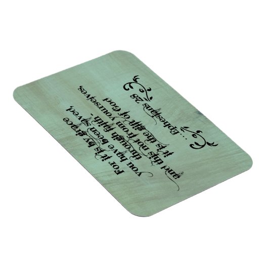 Bijbelverse esthesians 2:8 magneet (Rechterzijde)