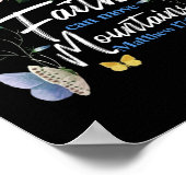 Bijbelverse Faith kan de bergen Matthew 17:20 verp Poster (Hoek)