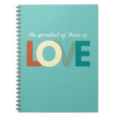 Bijbelverse Journal, het grootste deel hiervan is  Notitieboek (Voorkant)