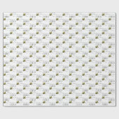 Bijbelverse kerstpapier cadeaupapier (Vlak)