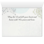 Bijbelverse Matthew 11:28 Prachtige  Kaart (Binenzijde Horizontaal (Onderkant))