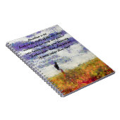 Bijbelverse Matthew 6:26 Notitieboek (Rechterzijde)