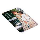 Bijbelverse Moederdag  kunstnetten Magneet (Rechterzijde)