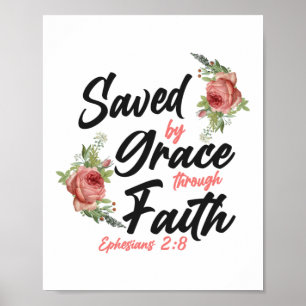Bijbelverse opgeslagen door Grace via Faith Efhesi Poster